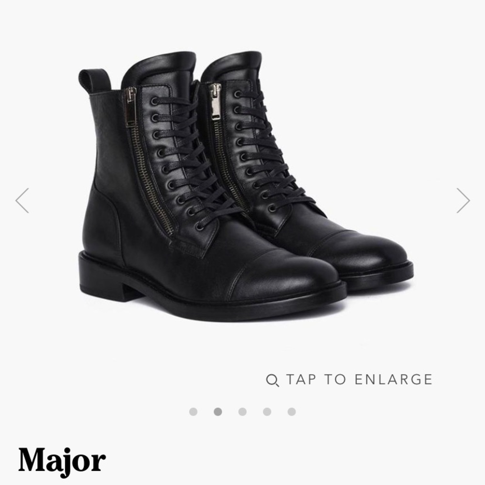 Thursday Lace-up combat boots (8.5)